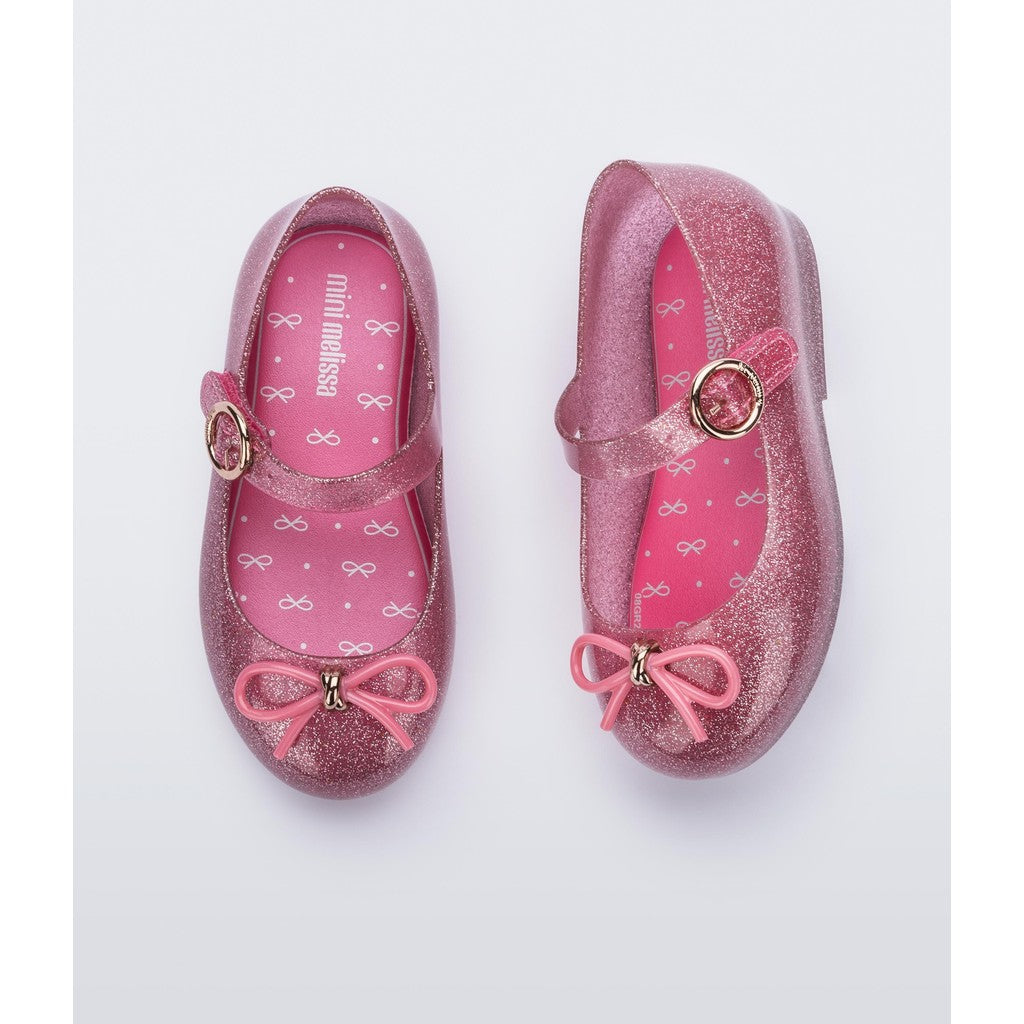 Mini Melissa MINI MELISSA SWEET LOVE BB SANDAL 54157 PINK GLITTER