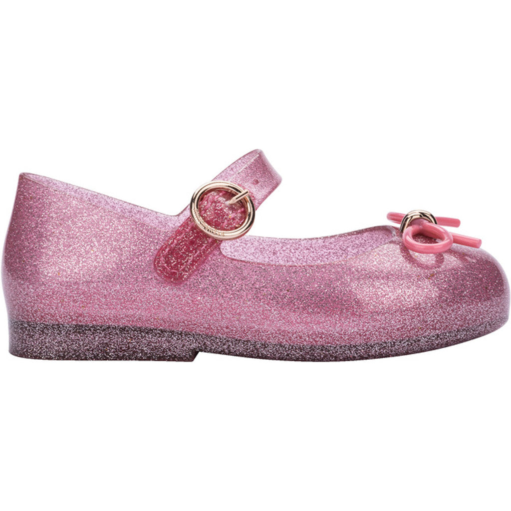 Mini Melissa MINI MELISSA SWEET LOVE BB SANDAL 54157 PINK GLITTER