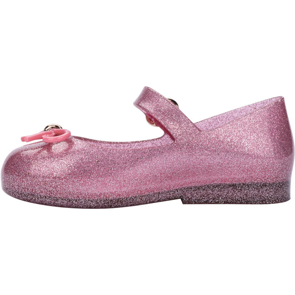 Mini Melissa MINI MELISSA SWEET LOVE BB SANDAL 54157 PINK GLITTER