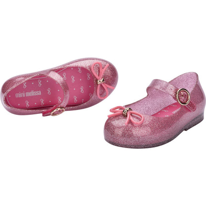 Mini Melissa MINI MELISSA SWEET LOVE BB SANDAL 54157 PINK GLITTER
