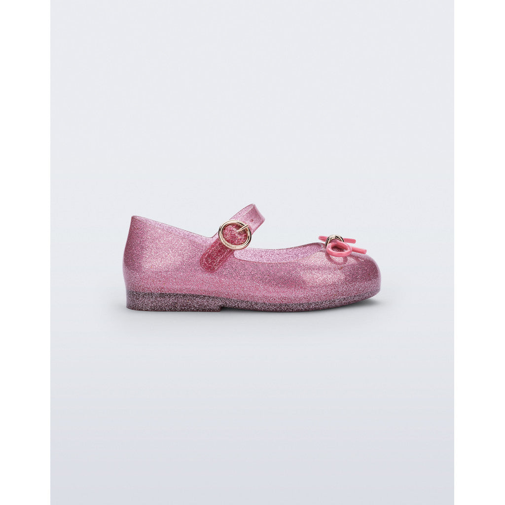 Mini Melissa MINI MELISSA SWEET LOVE BB SANDAL 54157 PINK GLITTER