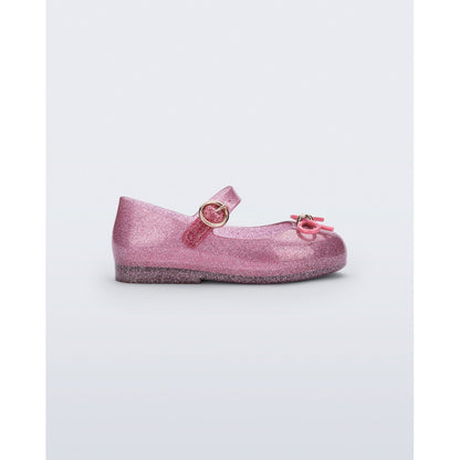 Mini Melissa MINI MELISSA SWEET LOVE BB SANDAL 54157 PINK GLITTER