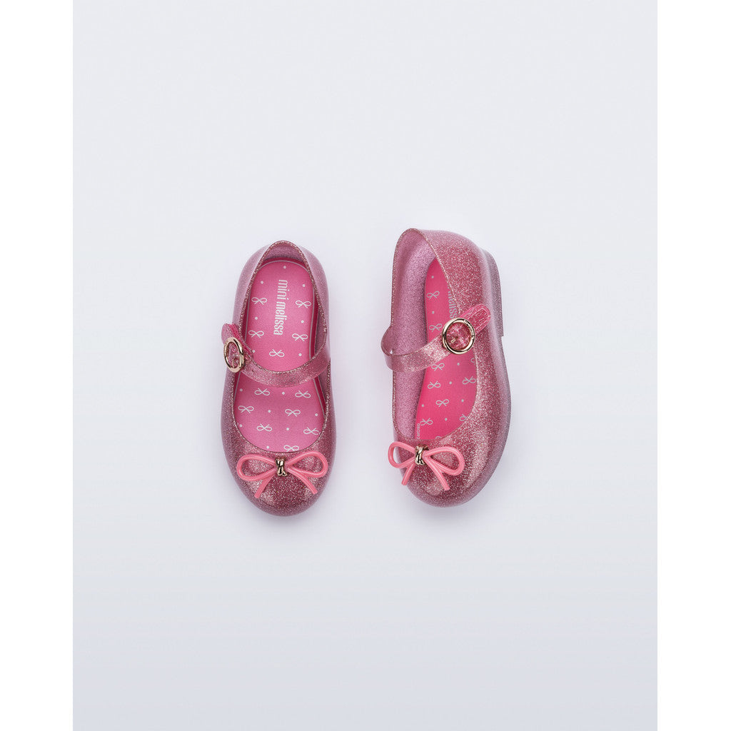 Mini Melissa MINI MELISSA SWEET LOVE BB SANDAL 54157 PINK GLITTER