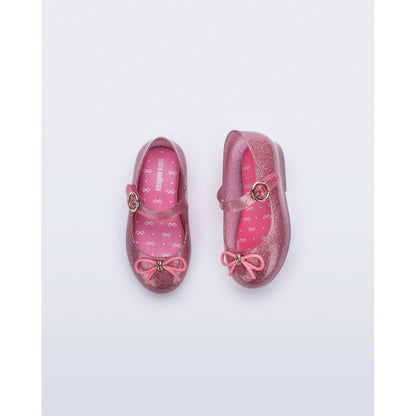 Mini Melissa MINI MELISSA SWEET LOVE BB SANDAL 54157 PINK GLITTER