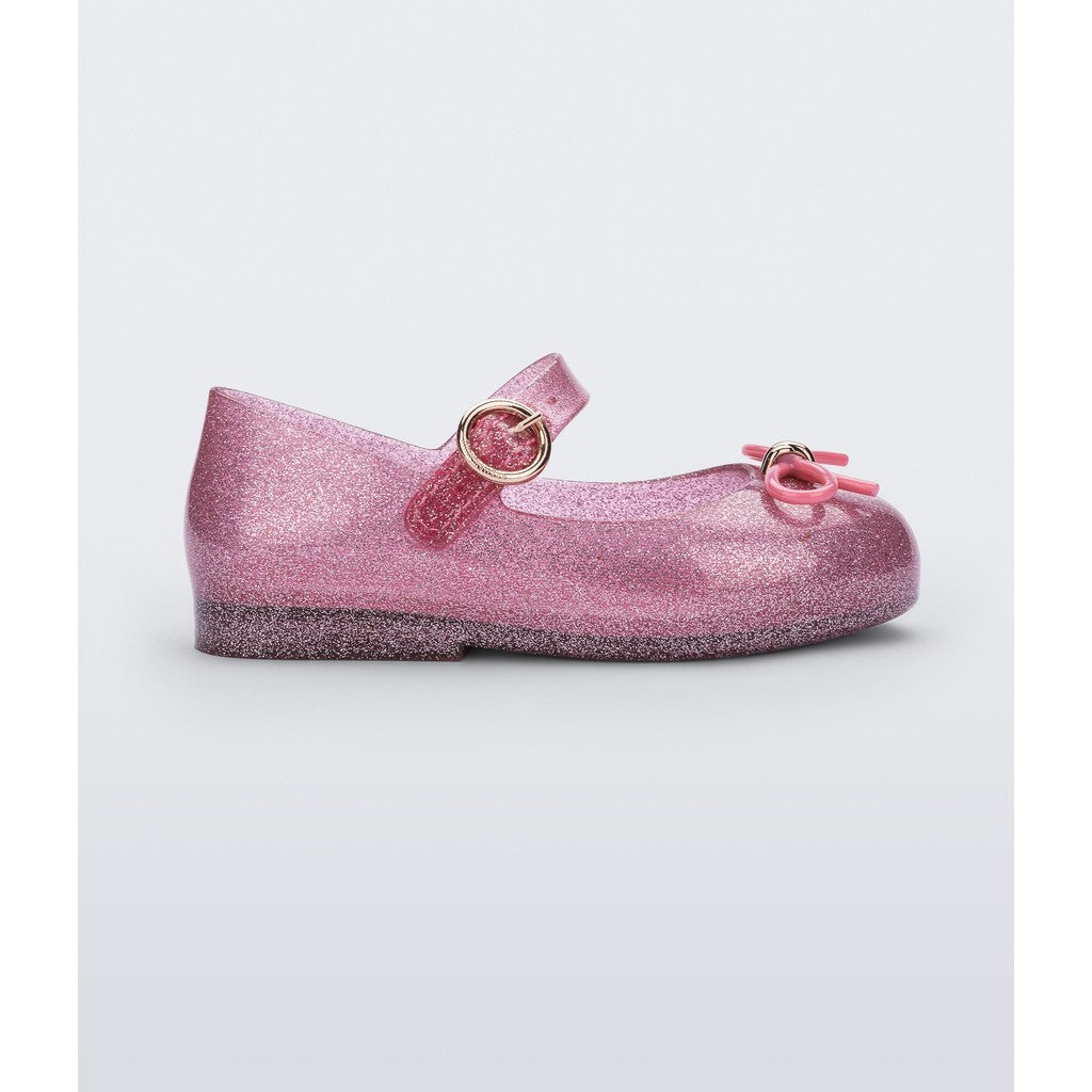 Mini Melissa MINI MELISSA SWEET LOVE BB SANDAL 54157 PINK GLITTER