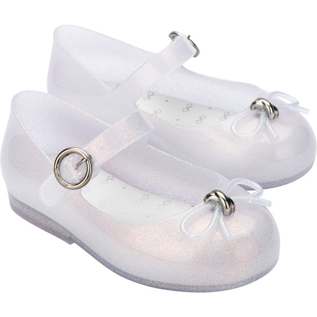 Mini Melissa MINI MELISSA SWEET LOVE BB SANDAL BF318 HOLOGRAPHIC GLASS