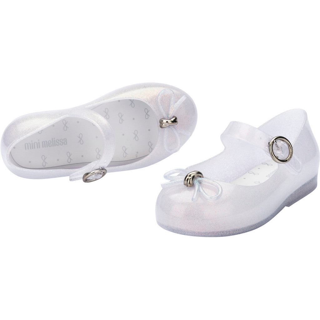 Mini Melissa MINI MELISSA SWEET LOVE BB SANDAL BF318 HOLOGRAPHIC GLASS