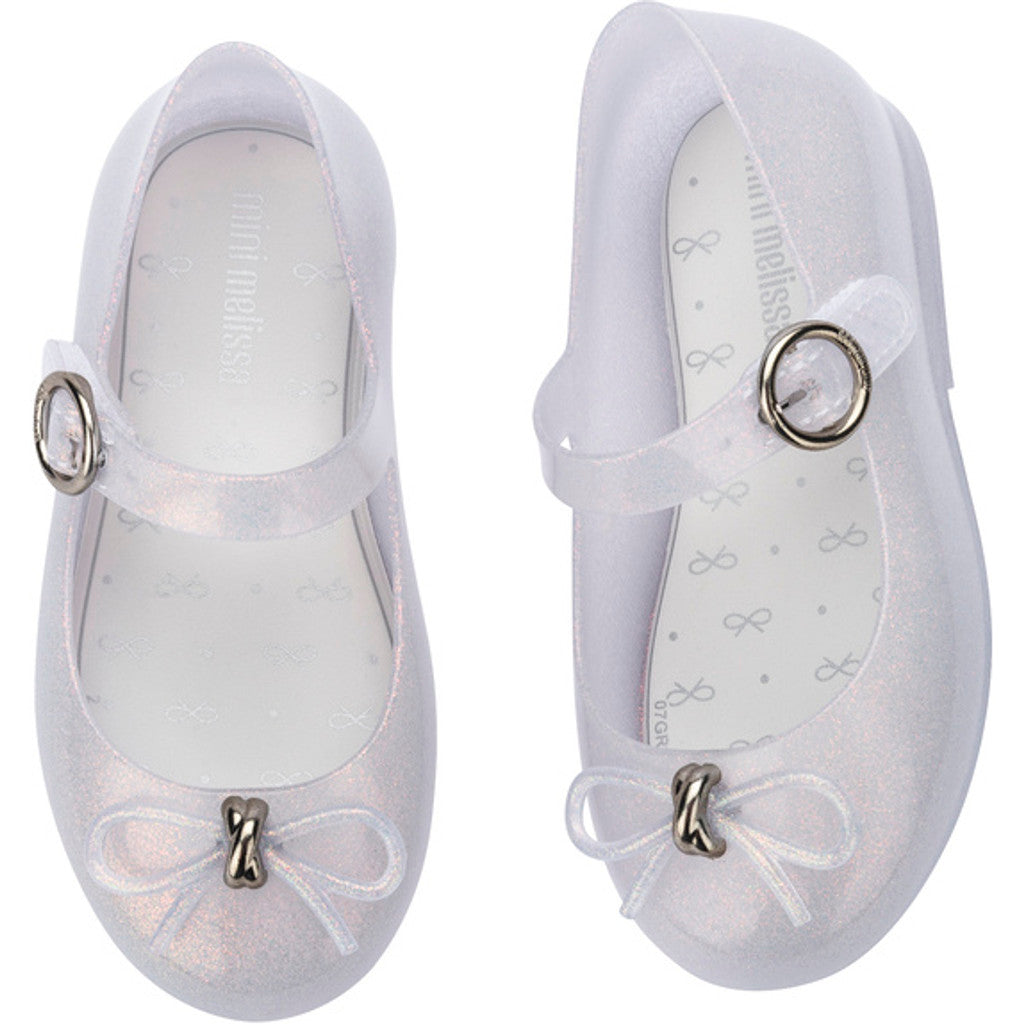 Mini Melissa MINI MELISSA SWEET LOVE BB SANDAL BF318 HOLOGRAPHIC GLASS