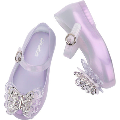 Mini Melissa MINI MELISSA SWEET LOVE FLY II BB BALLERINA AZ313 PEARLY LILAC