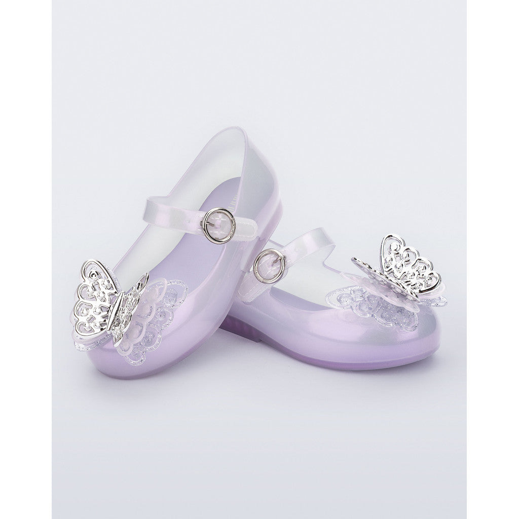 Mini Melissa MINI MELISSA SWEET LOVE FLY II BB BALLERINA AZ313 PEARLY LILAC