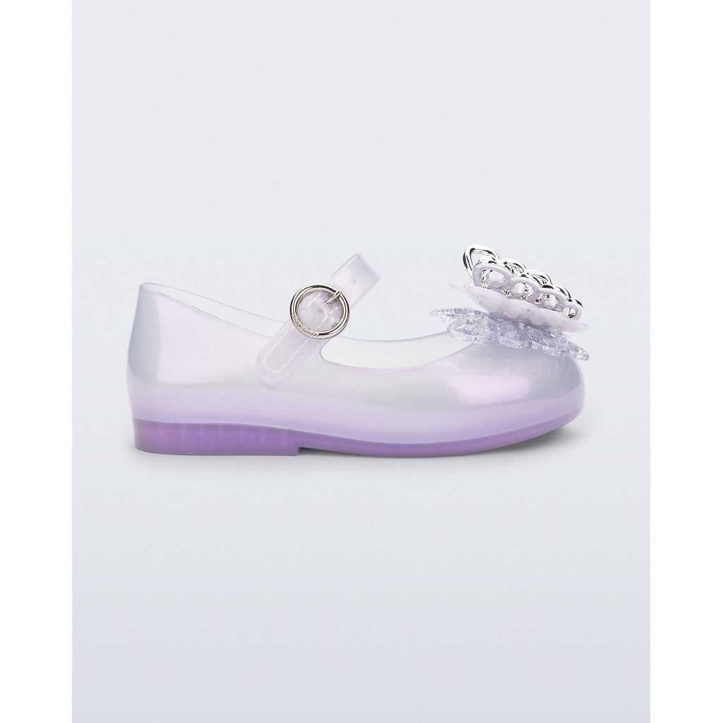 Mini Melissa MINI MELISSA SWEET LOVE FLY II BB BALLERINA AZ313 PEARLY LILAC