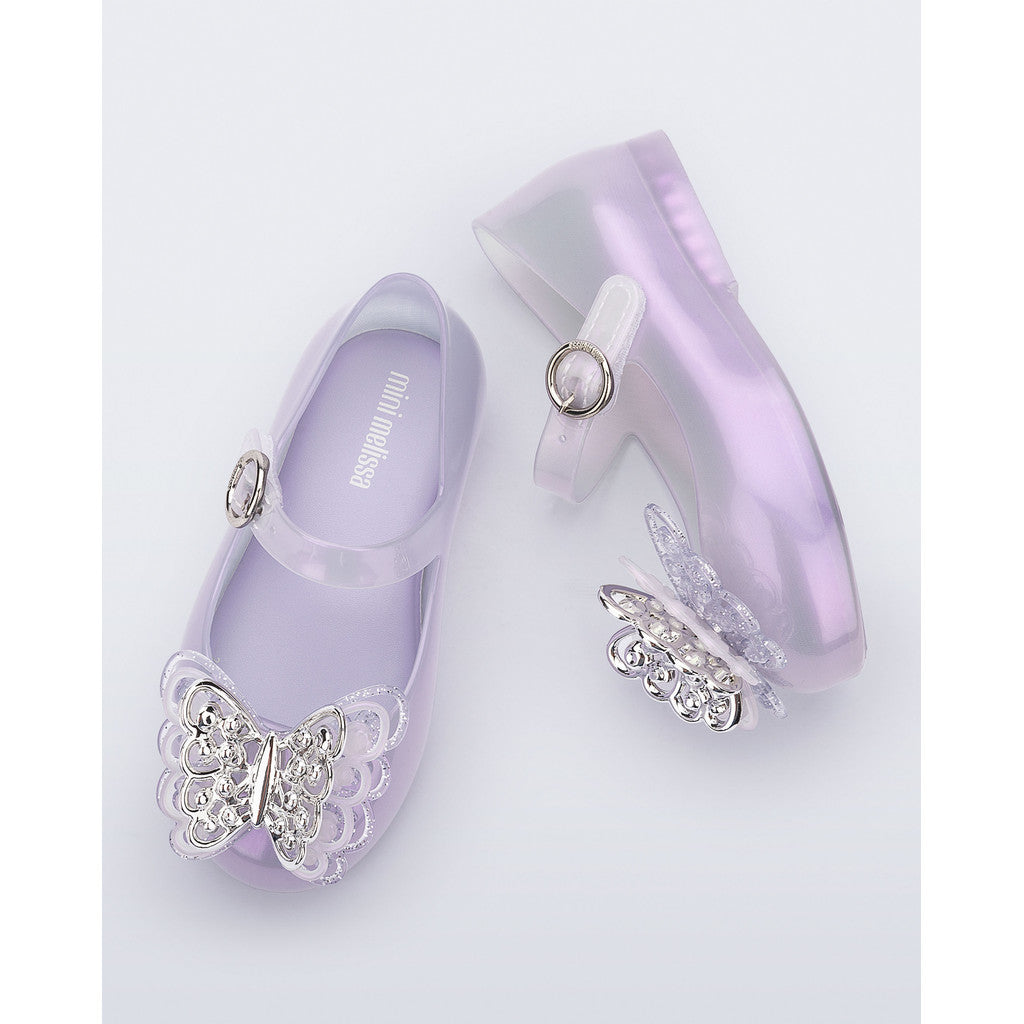Mini Melissa MINI MELISSA SWEET LOVE FLY II BB BALLERINA AZ313 PEARLY LILAC