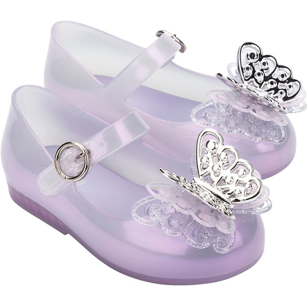 Mini Melissa MINI MELISSA SWEET LOVE FLY II BB BALLERINA AZ313 PEARLY LILAC