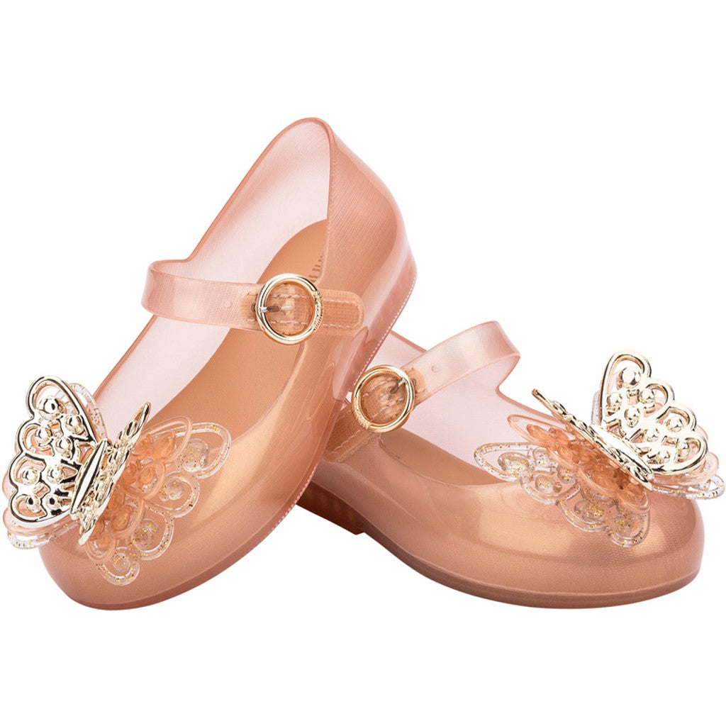 Mini Melissa MINI MELISSA SWEET LOVE FLY II BB BALLERINA AZ322 GOLD