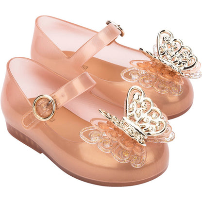 Mini Melissa MINI MELISSA SWEET LOVE FLY II BB BALLERINA AZ322 GOLD