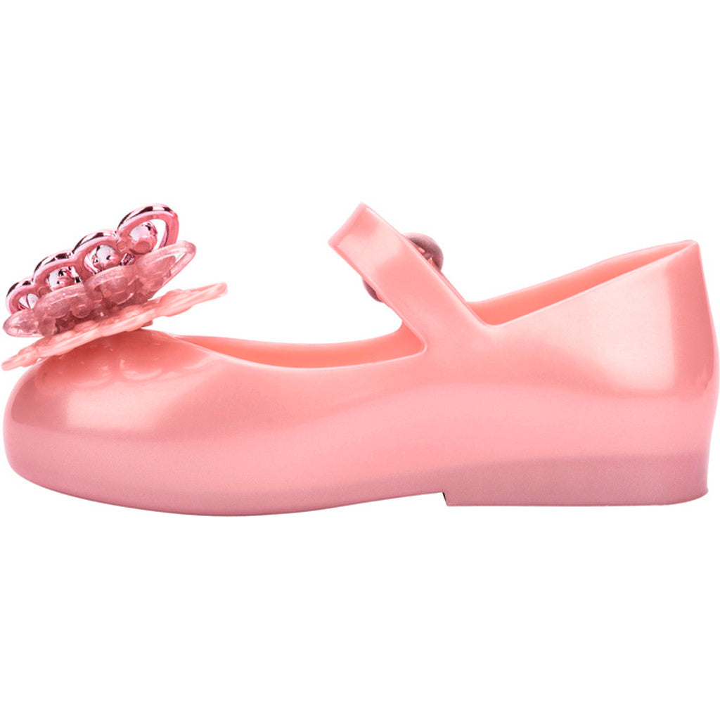 Mini Melissa MINI MELISSA SWEET LOVE FLY II BB BALLERINA AZ734 PEARLY PINK