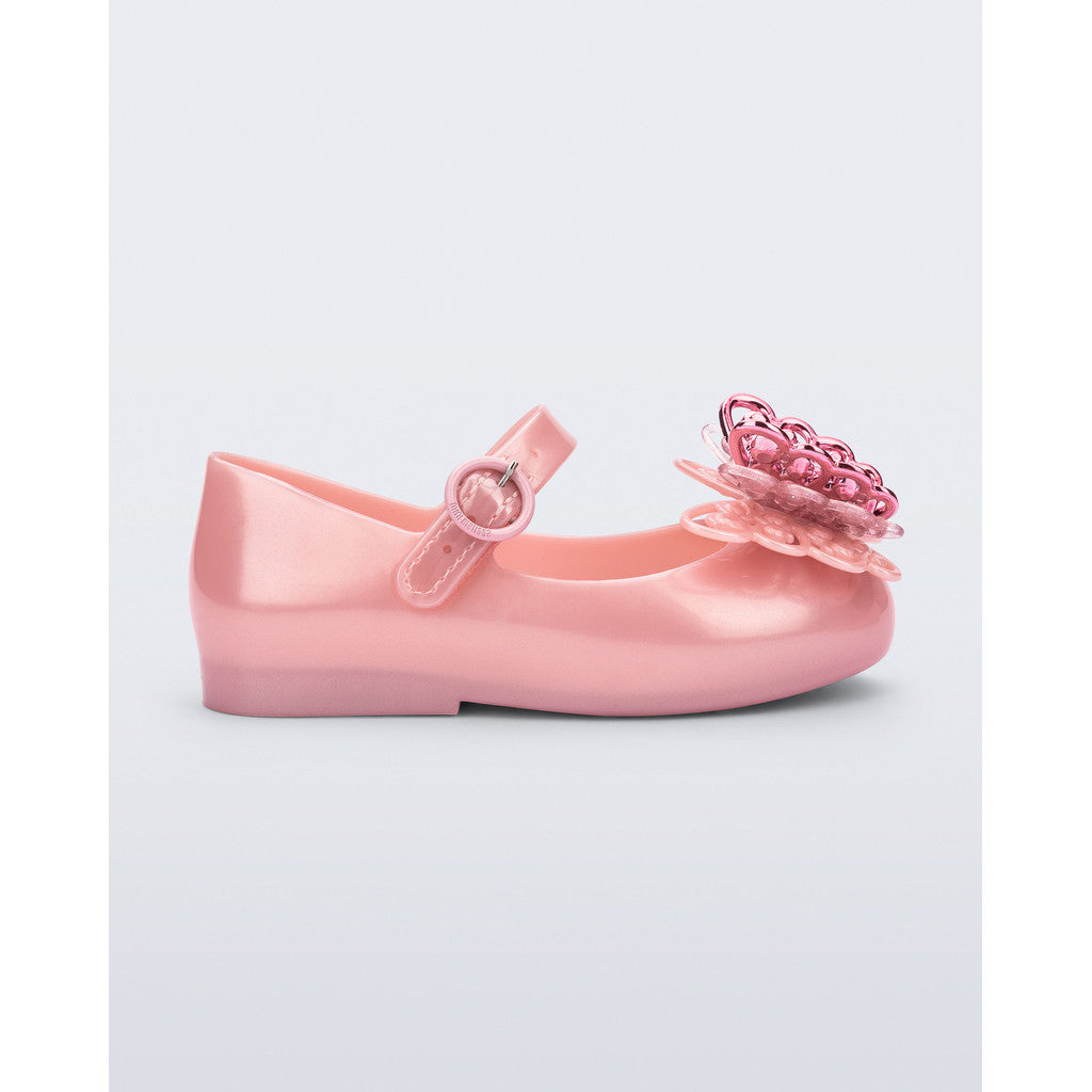 Mini Melissa MINI MELISSA SWEET LOVE FLY II BB BALLERINA AZ734 PEARLY PINK