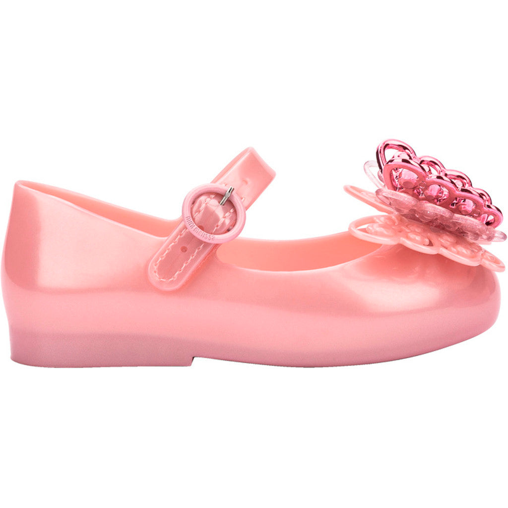 Mini Melissa MINI MELISSA SWEET LOVE FLY II BB BALLERINA AZ734 PEARLY PINK