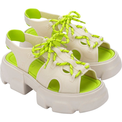 Melissa Melissa Camp Sandal AD SANDAL BV986 BEIGE/GREEN