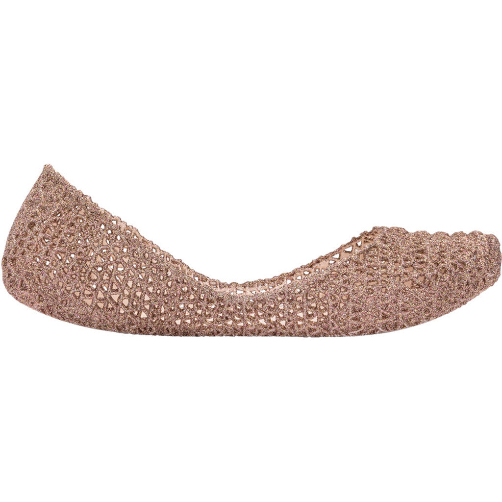 Melissa Melissa Campana Papel VII Sp Ad SANDAL 52326 BEIGE/ GLITTER