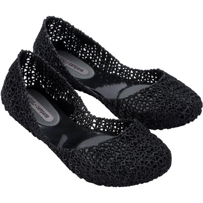 Melissa Melissa Campana Papel VII Sp Ad SANDAL 52682 BLACK GLITTER