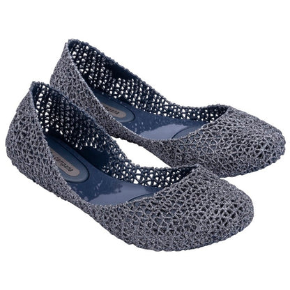 Melissa Melissa Campana Papel VII Sp Ad SANDAL 54063 BLUE/GLITTER