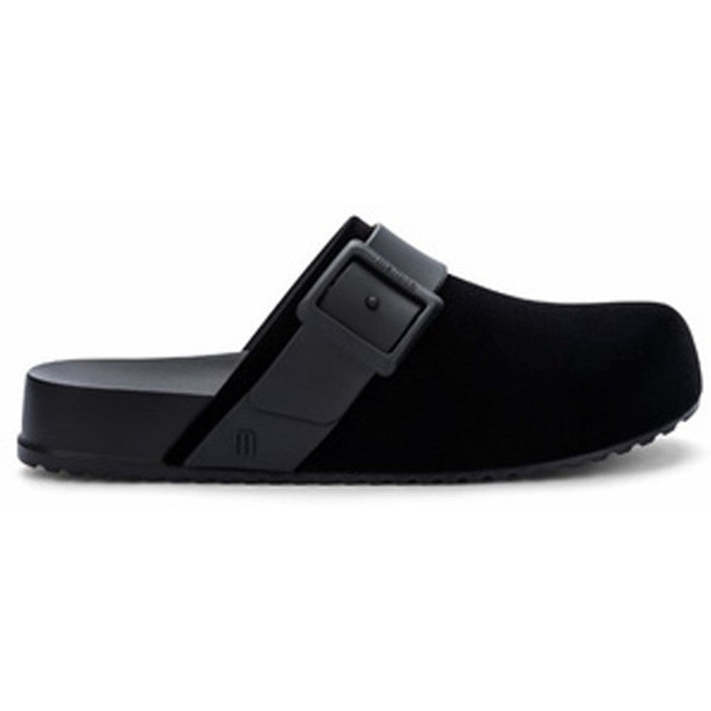 Melissa Melissa Cozy Clog Velvet AD SANDAL BV771 BLACK
