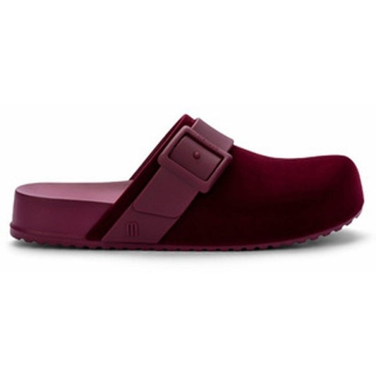Melissa Melissa Cozy Clog Velvet AD SANDAL BV772 RED