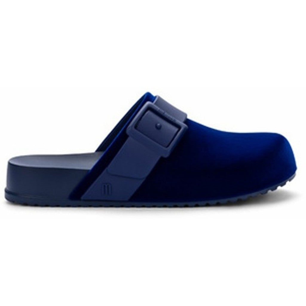 Melissa Melissa Cozy Clog Velvet AD SANDAL BV774 BLUE