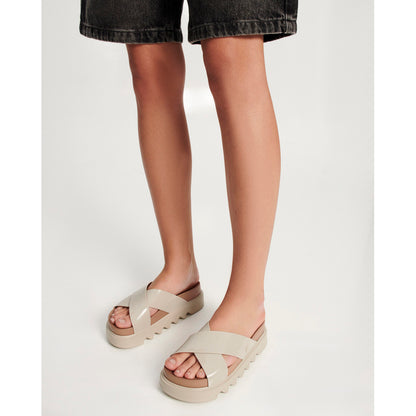 Melissa Melissa Cozy Cross Platform Ad PLATFORM BU396 BEIGE/BROWN