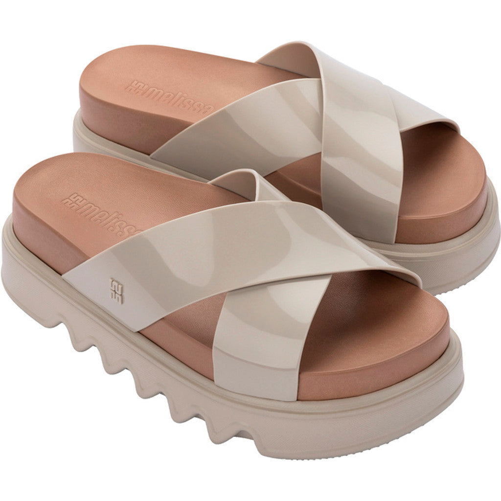 Melissa Melissa Cozy Cross Platform Ad PLATFORM BU396 BEIGE/BROWN