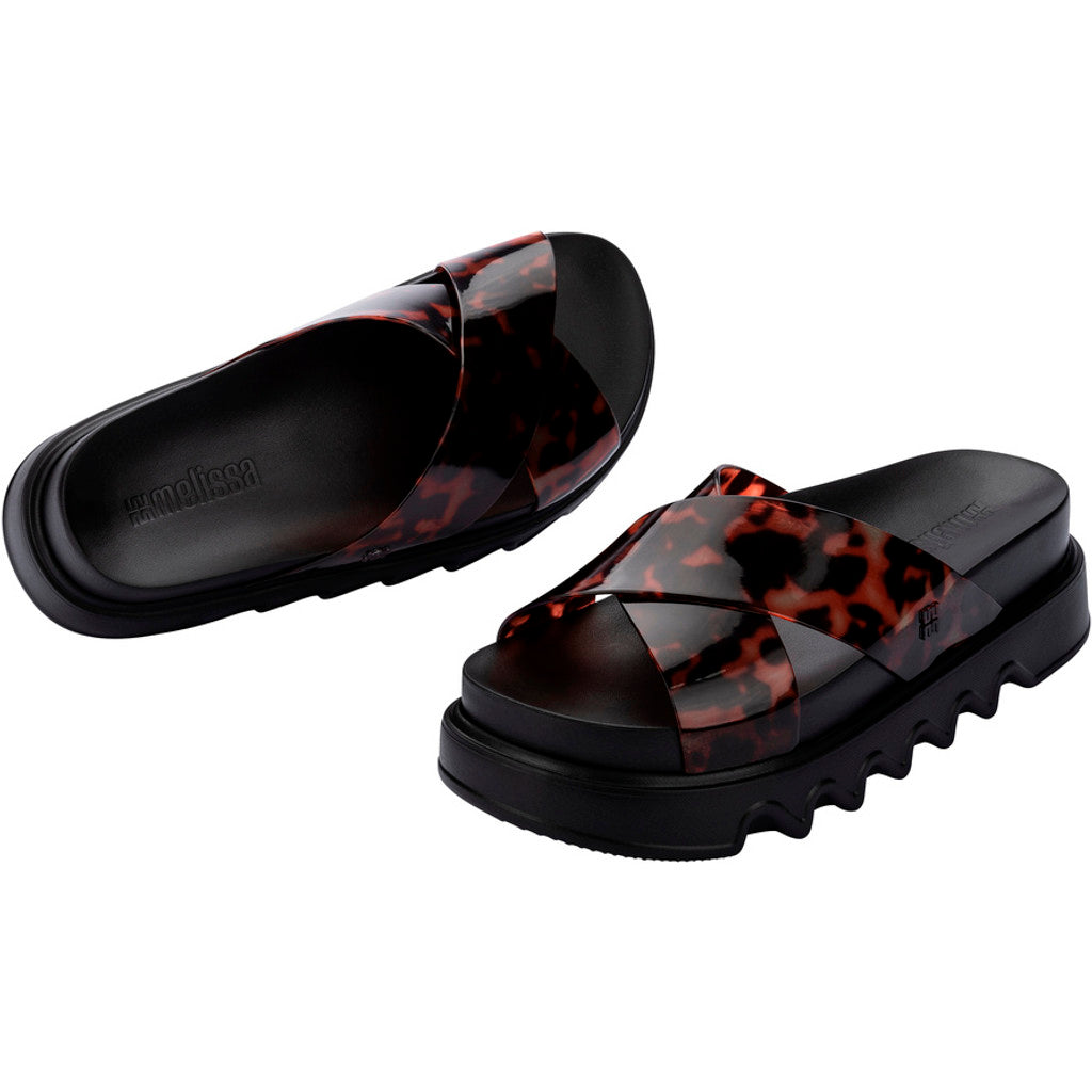 Melissa Melissa Cozy Cross Platform Ad PLATFORM BU398 BLACK/TORTOISE