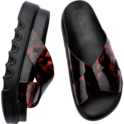 Melissa Melissa Cozy Cross Platform Ad PLATFORM BU398 BLACK/TORTOISE