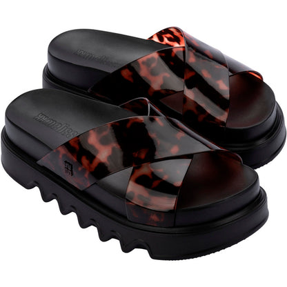 Melissa Melissa Cozy Cross Platform Ad PLATFORM BU398 BLACK/TORTOISE