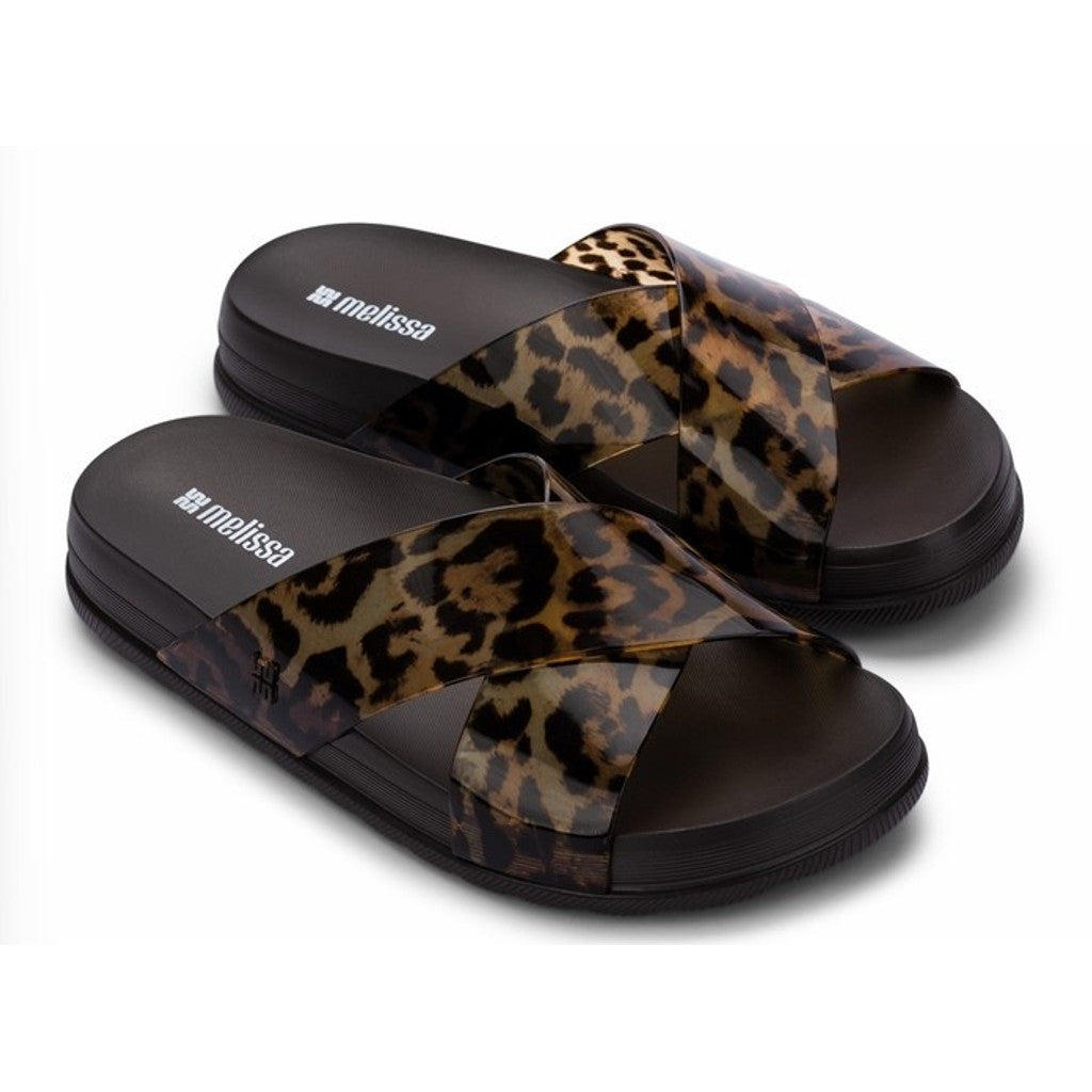 Melissa Melissa Cozy Slide Ii Ad SLIDE BU447 DARK BROWN