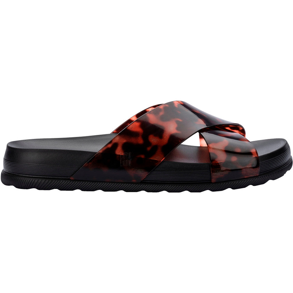 Melissa Melissa Cozy Slide Ii Ad SLIDE BU444 BLACK/TORTOISE