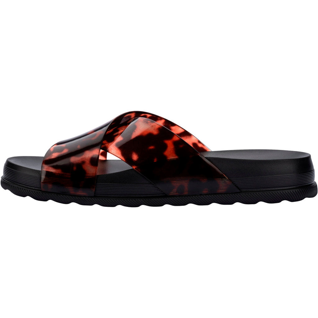 Melissa Melissa Cozy Slide Ii Ad SLIDE BU444 BLACK/TORTOISE