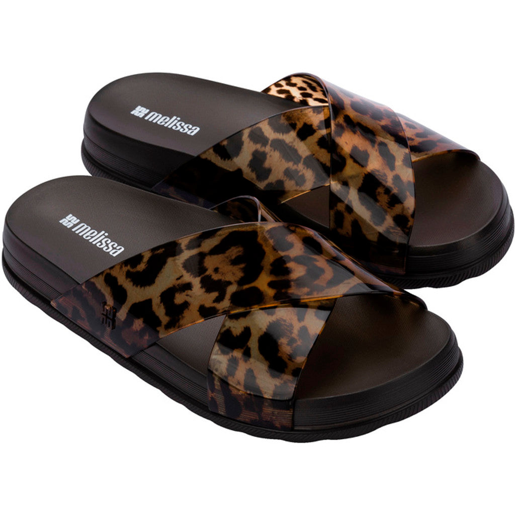 Melissa Melissa Cozy Slide Ii Ad SLIDE BU447 DARK BROWN