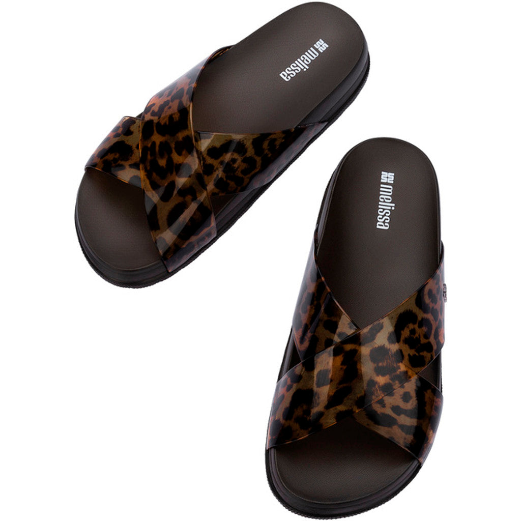 Melissa Melissa Cozy Slide Ii Ad SLIDE BU447 DARK BROWN