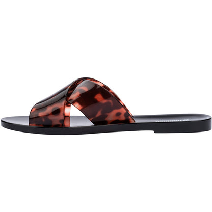 Melissa Melissa Essential Cross Slide AD SLIDE BU397 BLACK/TORTOISE