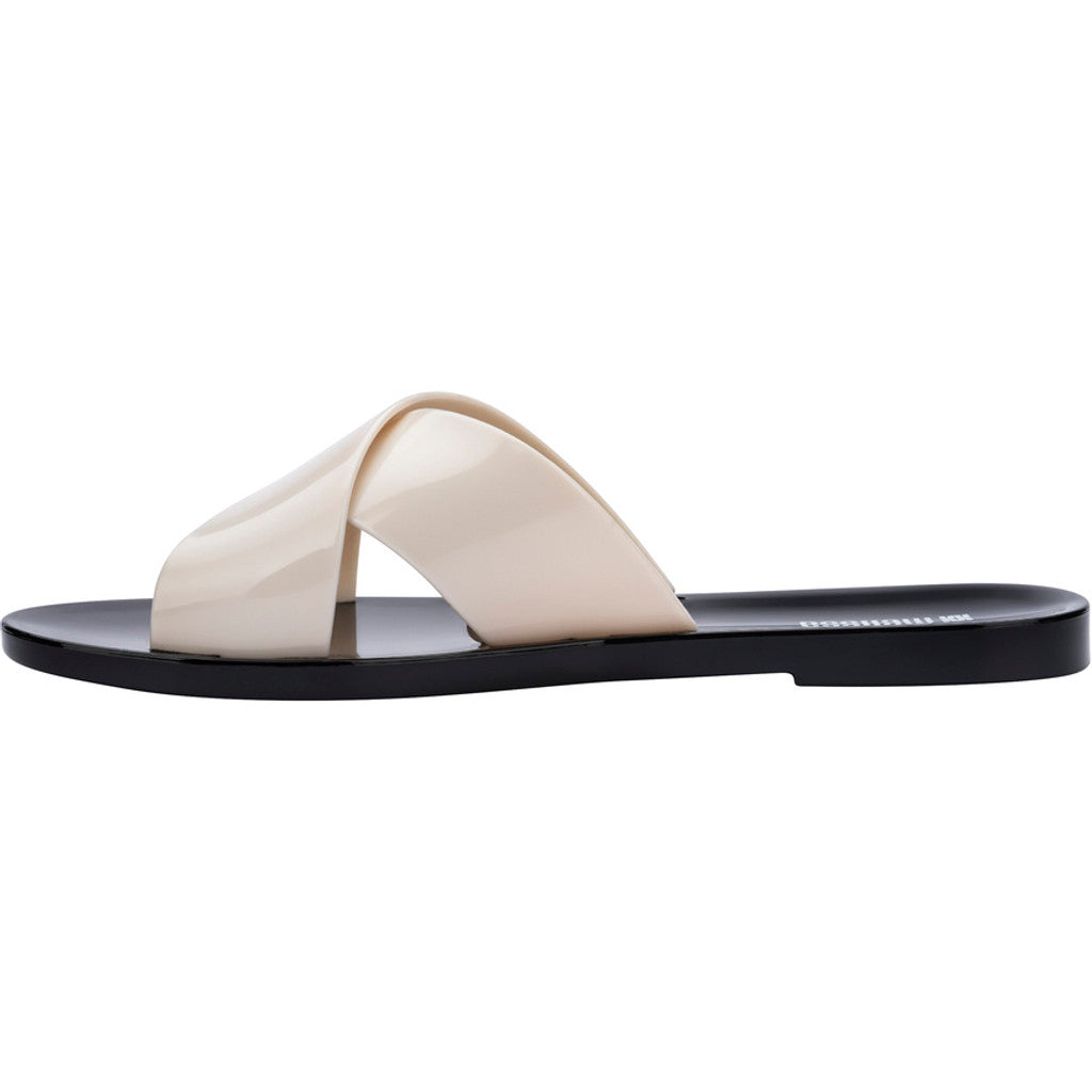 Melissa Melissa Essential Cross Slide AD SLIDE BU401 BLACK/BEIGE