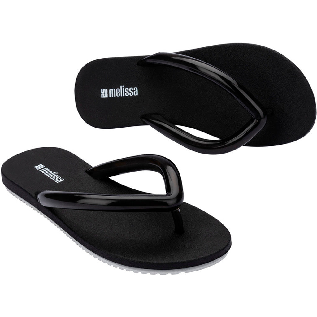 Melissa Melissa Flip Flop Airflow Ad FLIP FLOP BR476 BLACK/WHITE