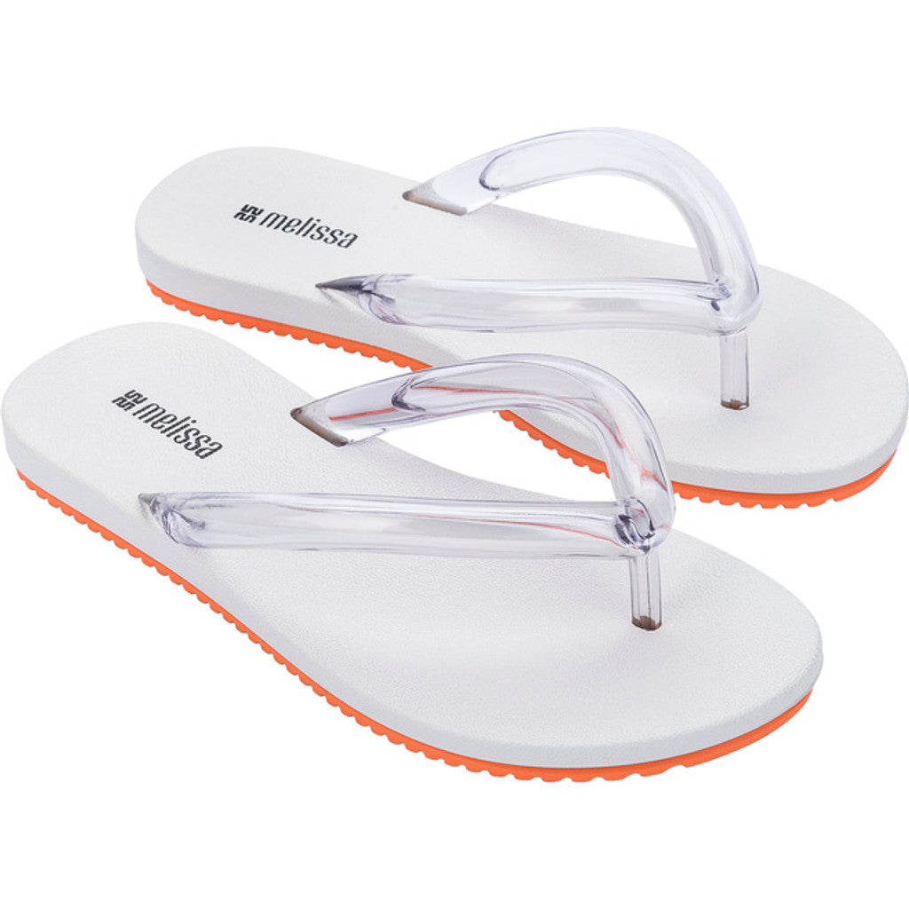 Melissa Melissa Flip Flop Airflow Ad FLIP FLOP BR477 WHITE/ORANGE