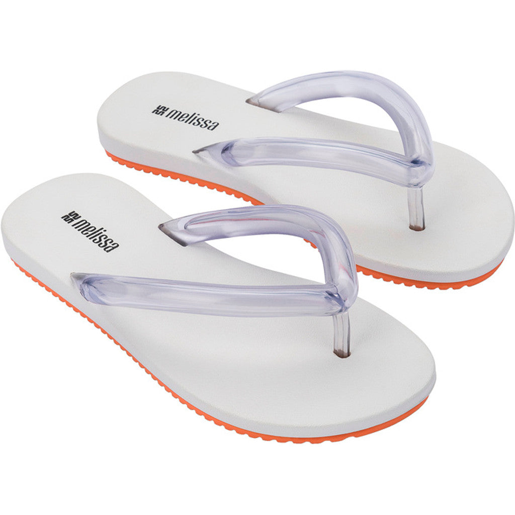 Melissa Melissa Flip Flop Airflow Ad FLIP FLOP BR477 WHITE/ORANGE