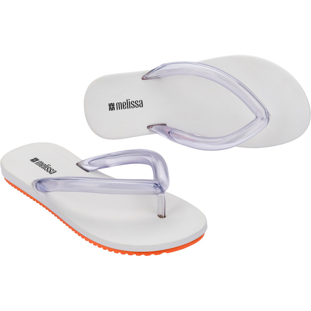 Melissa Melissa Flip Flop Airflow Ad FLIP FLOP BR477 WHITE/ORANGE