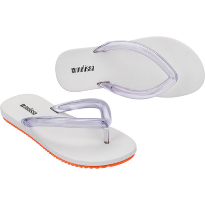 Melissa Melissa Flip Flop Airflow Ad FLIP FLOP BR477 WHITE/ORANGE