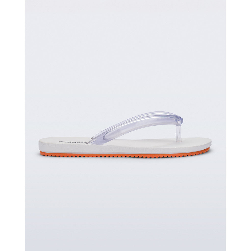 Melissa Melissa Flip Flop Airflow Ad FLIP FLOP BR477 WHITE/ORANGE