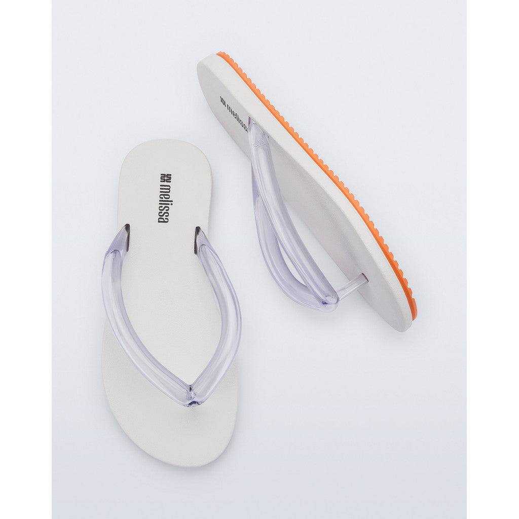 Melissa Melissa Flip Flop Airflow Ad FLIP FLOP BR477 WHITE/ORANGE
