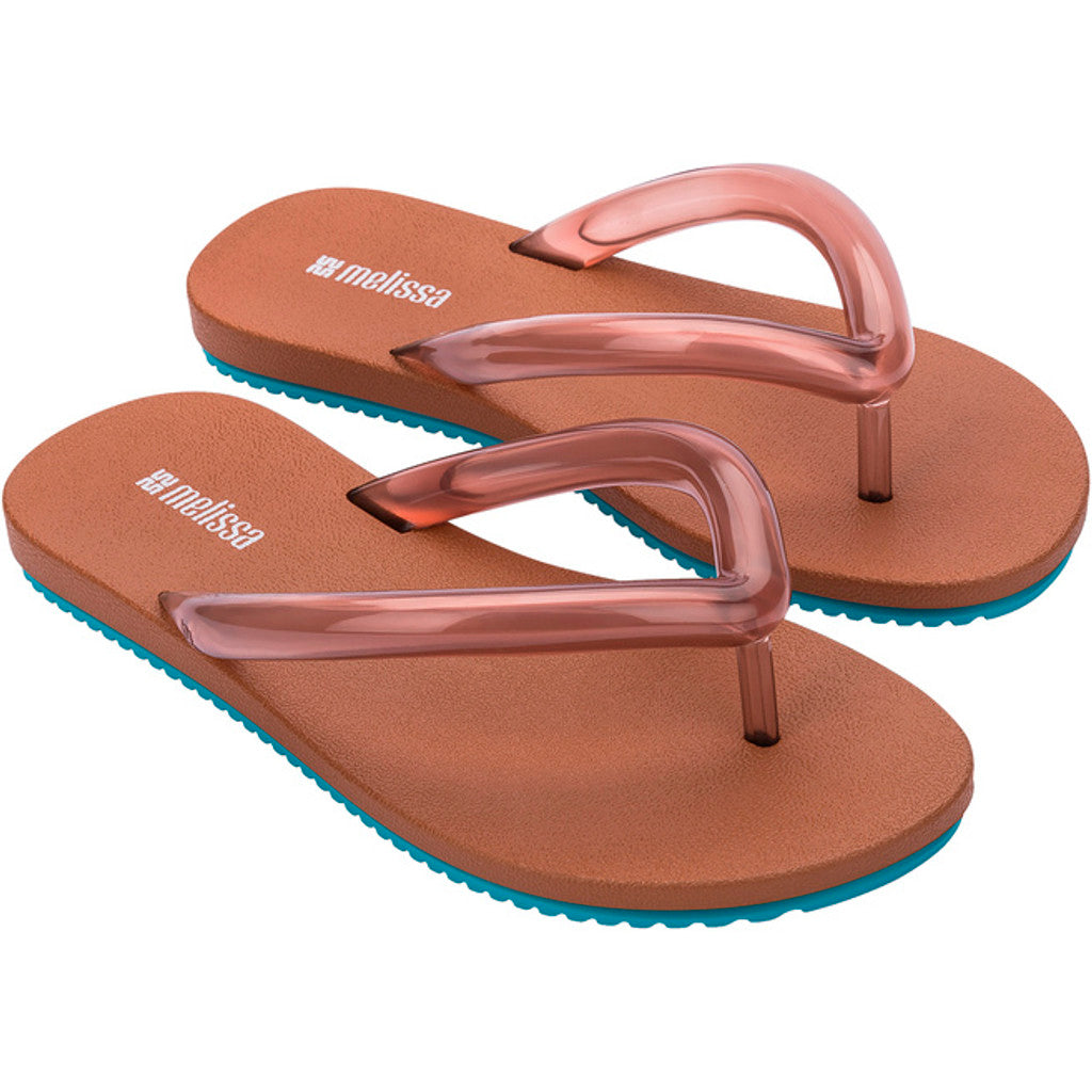 Melissa Melissa Flip Flop Airflow Ad FLIP FLOP BR478 BROWN/BLUE