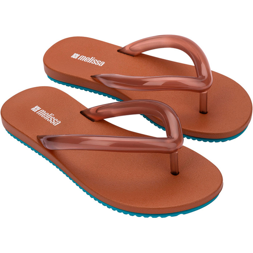 Melissa Melissa Flip Flop Airflow Ad FLIP FLOP BR478 BROWN/BLUE